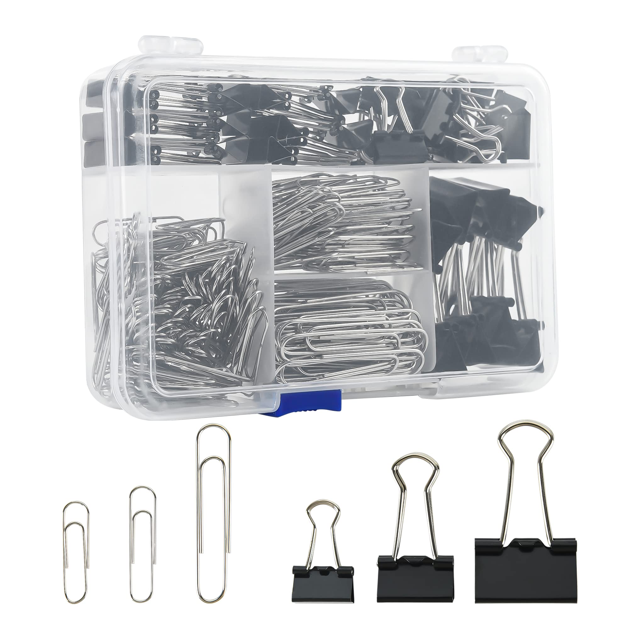 Binder Clip Assorted - Ensemble de pinces à documents et