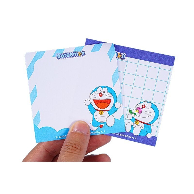 Stationery Supplier - 4 blocs-notes adhésifs Doraemon, fournitures scolaires