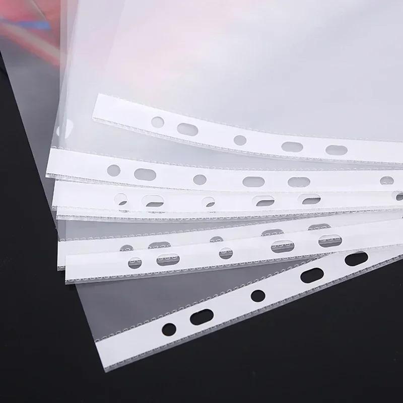 Binder Clip Assorted - 100 dossiers en plastique transparent A4
