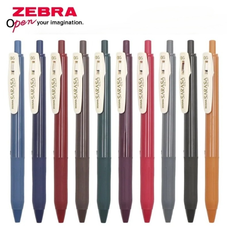 Zebra Pen Sarasa - Stylos à gel rétro japonais ZEBRA
