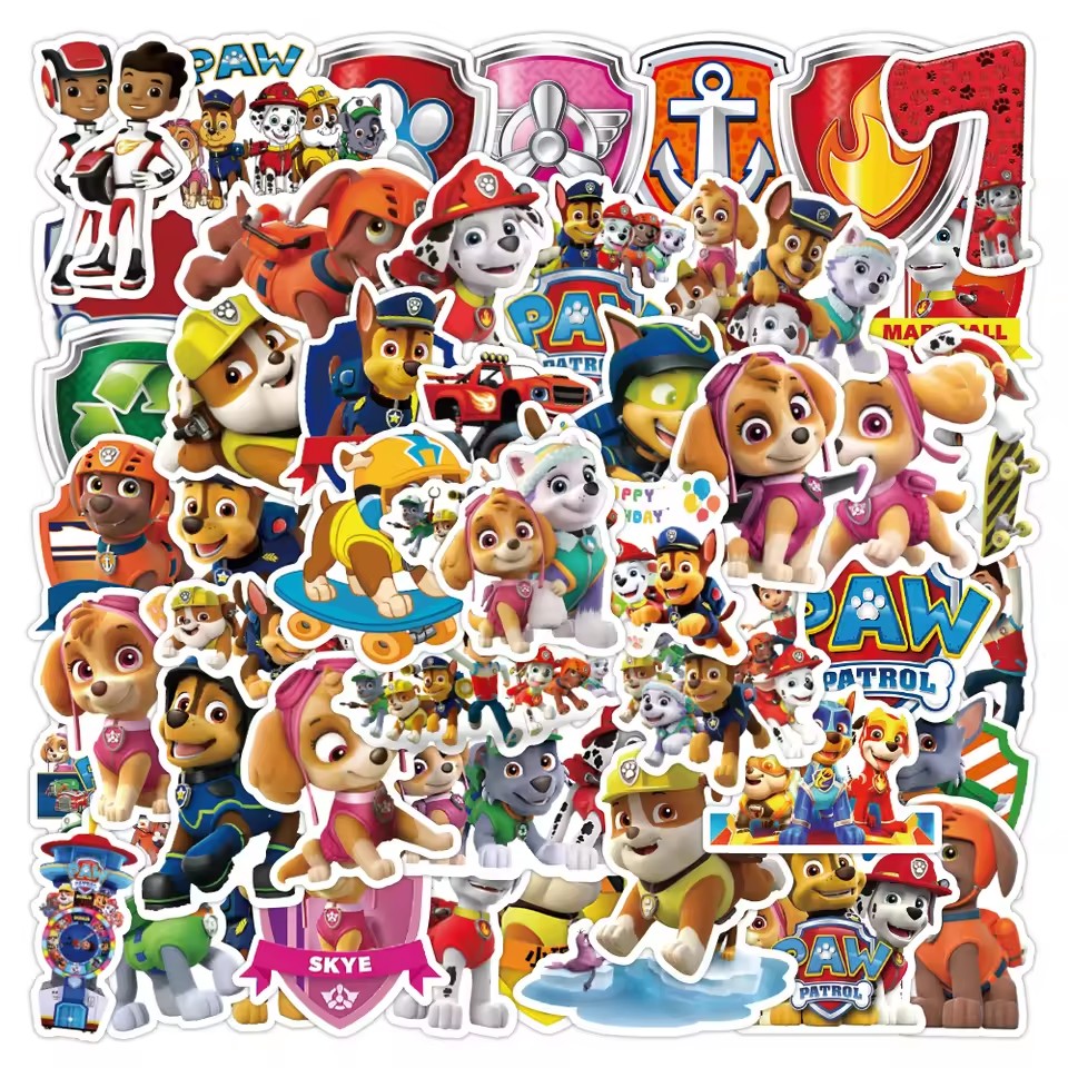 Stationery Supplier - Autocollants de dessin animé Paw Patrol