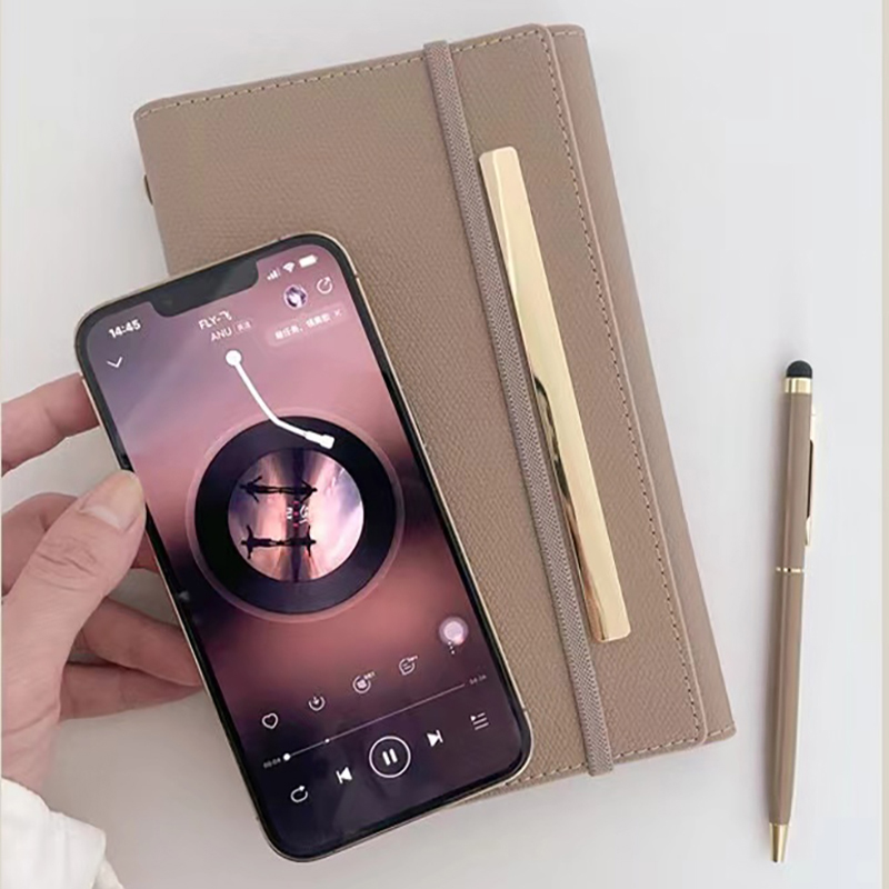Journal Leather Hardcover - Carnet de notes A6 à couverture
