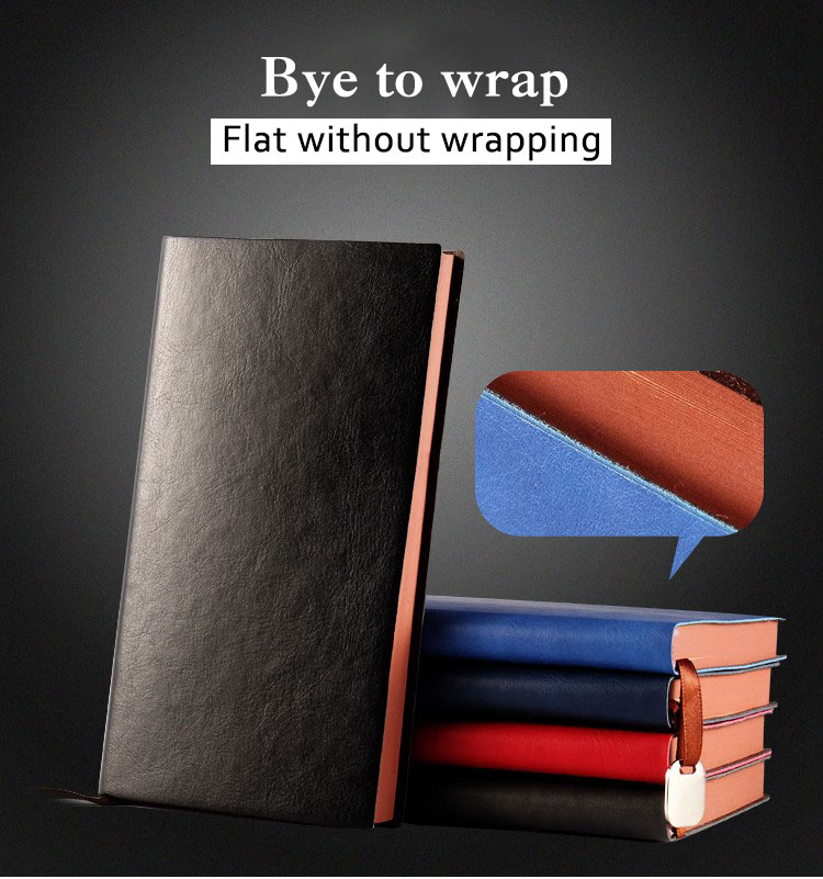 Journal Leather Hardcover - Horizon-Couverture en cuir PU pour ordinateur