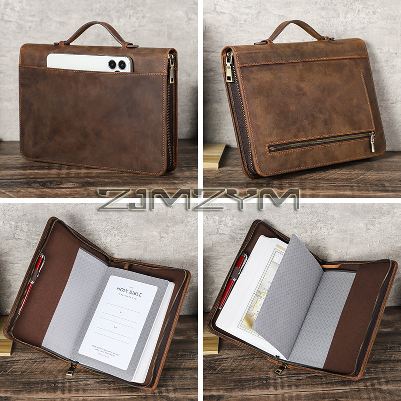 Housse de carnet en cuir rétro - Stationery Supplies Business avis et prix