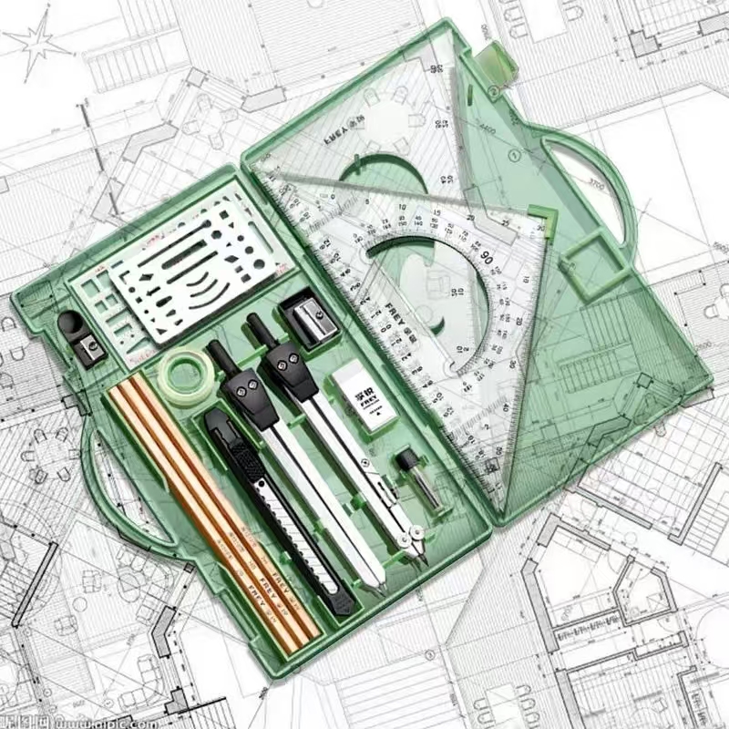 Kit de dessin règles et compas - Compass Geometry Set avis et prix