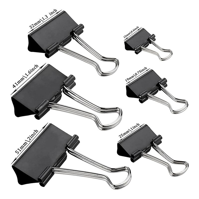 【TOP mondial 2026】Pinces à pap - Binder Clip Assorted avis et prix