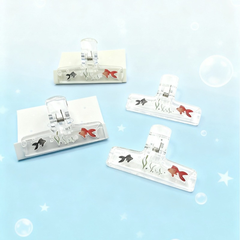 Clips de reliure transparents  - Binder Clip Assorted avis et prix