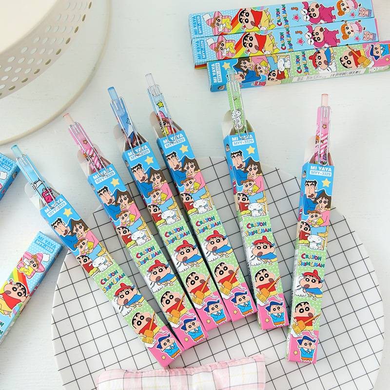 Lot de 6 stylos gel Crayon Shi - Stationery Supplier avis et prix
